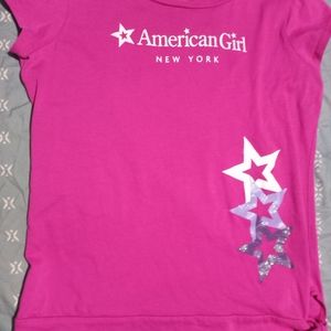 Classic American Girl NY T-Shirt w Side Tie